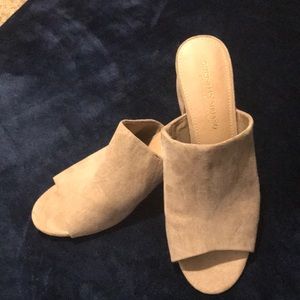 Christian Siriano Suede Sandals, 8.5